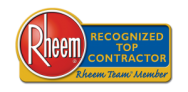 red and yellow rheem logo